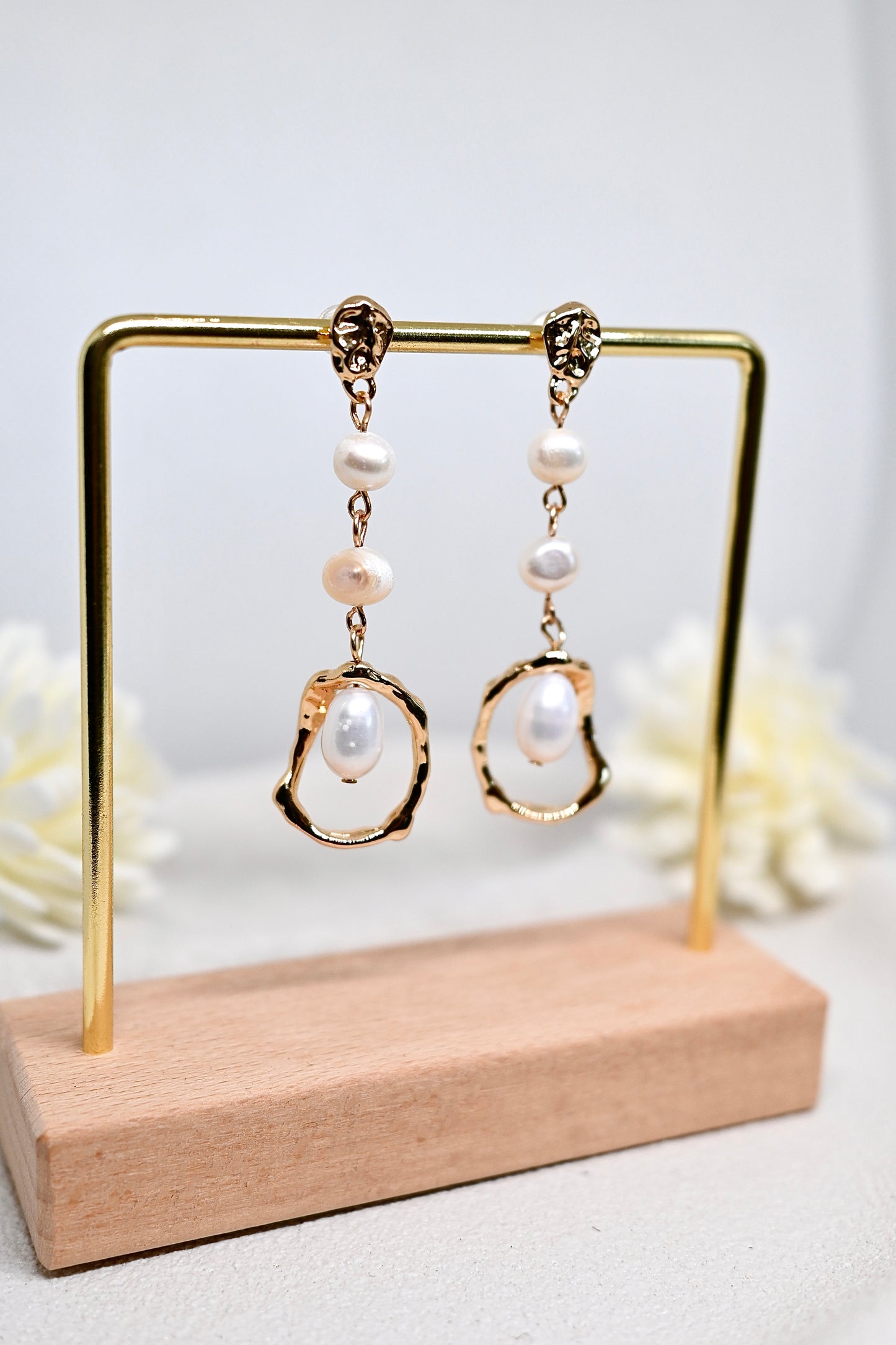 Jacqueline Freshwater Pearl (Rose Gold)