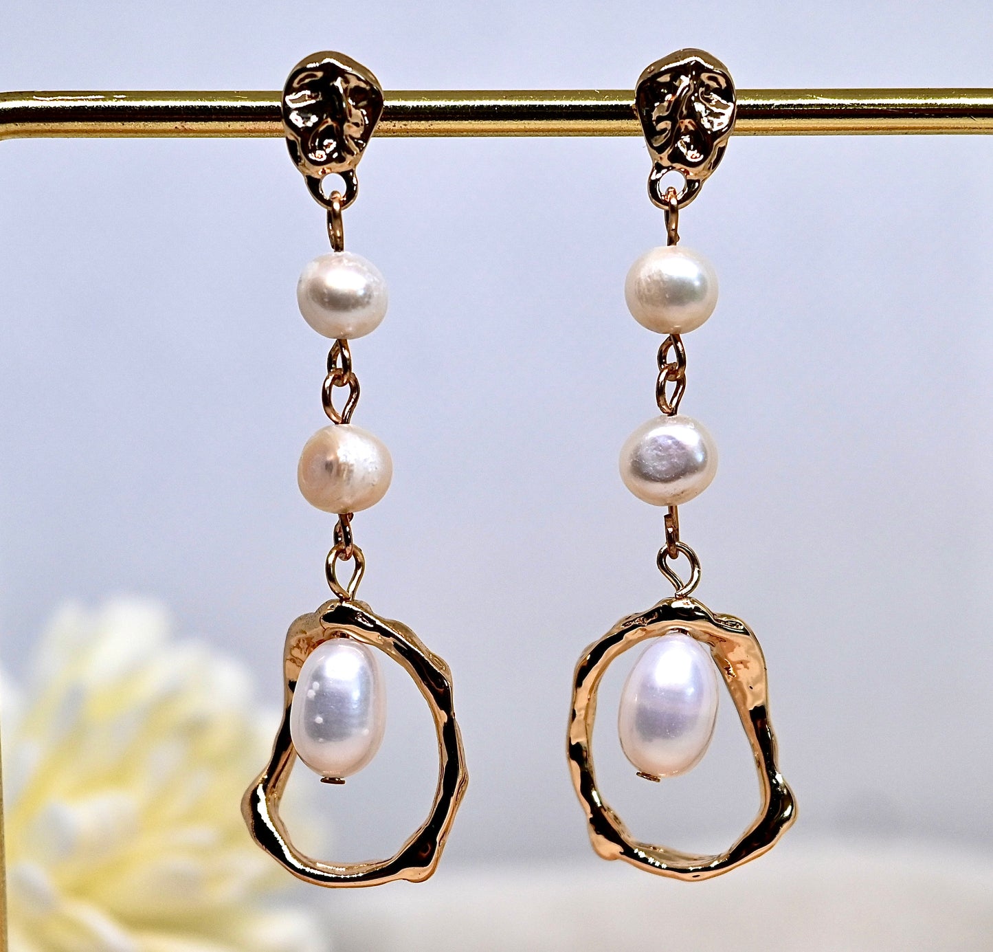 Jacqueline Freshwater Pearl (Rose Gold)