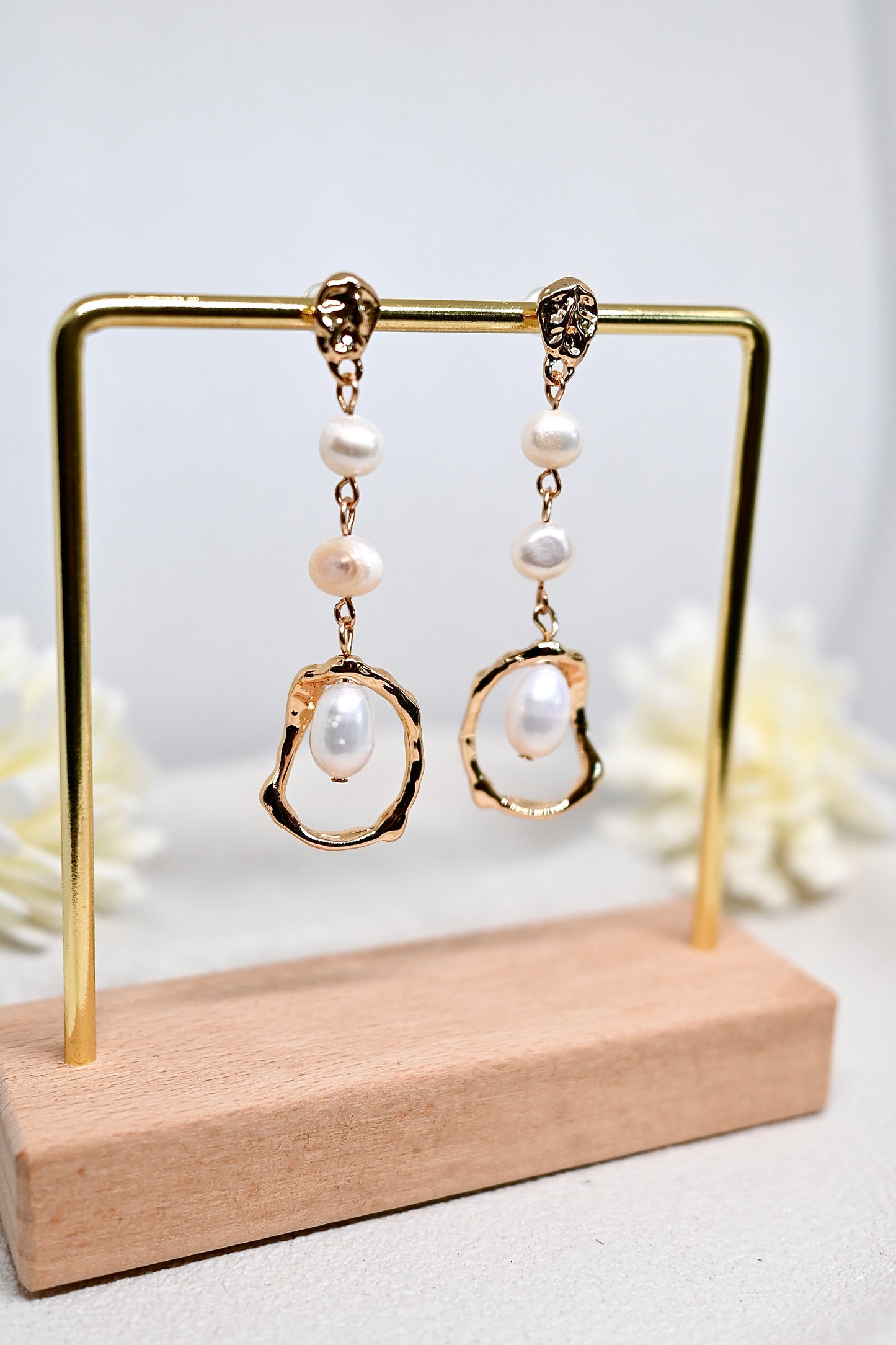 Jacqueline Freshwater Pearl (Rose Gold)